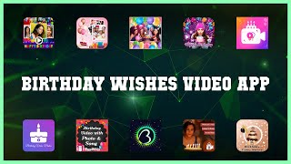 Super 10 Birthday Wishes Video App Android Apps screenshot 4