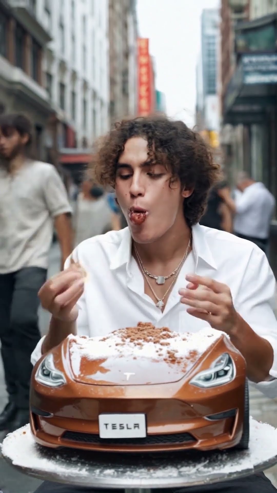 Kwebbelkop AI Eating TESLA BATTERIES!?