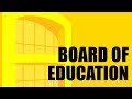 Board of Education Meeting of December 2, 2025