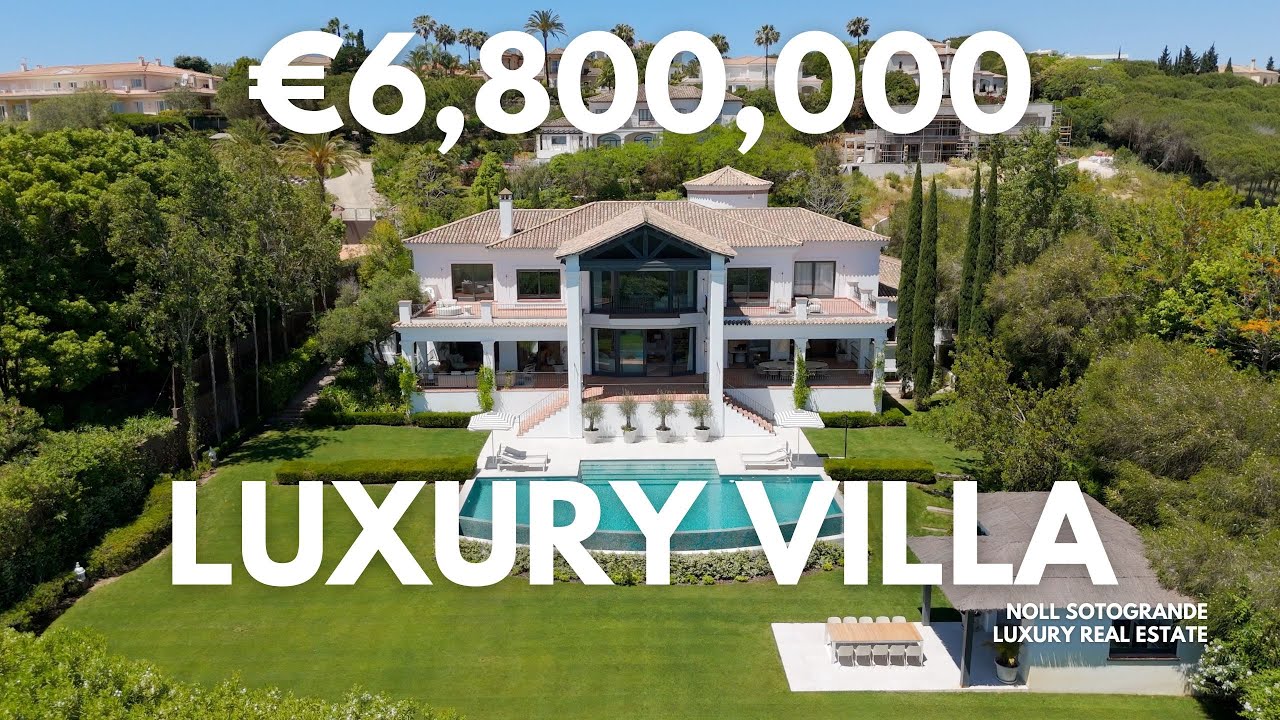 Inside a €6.8M Frontline Golf Villa in Sotogrande | Luxury Home Tour