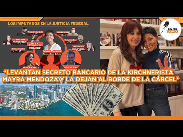 LEVANTAN SECRETO BANCARIO DE MAYRA MENDOZA Y LA DEJAN AL BORDE DE LA CÁRCEL: "CUENTA OFFSHORE MIAMI"