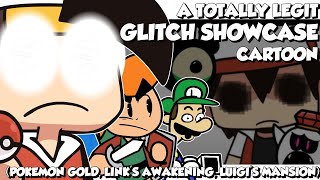 A Totally Legit Glitch Showcase Cartoon Links Awakening Dx, Luigis Mansion, Pokemon D