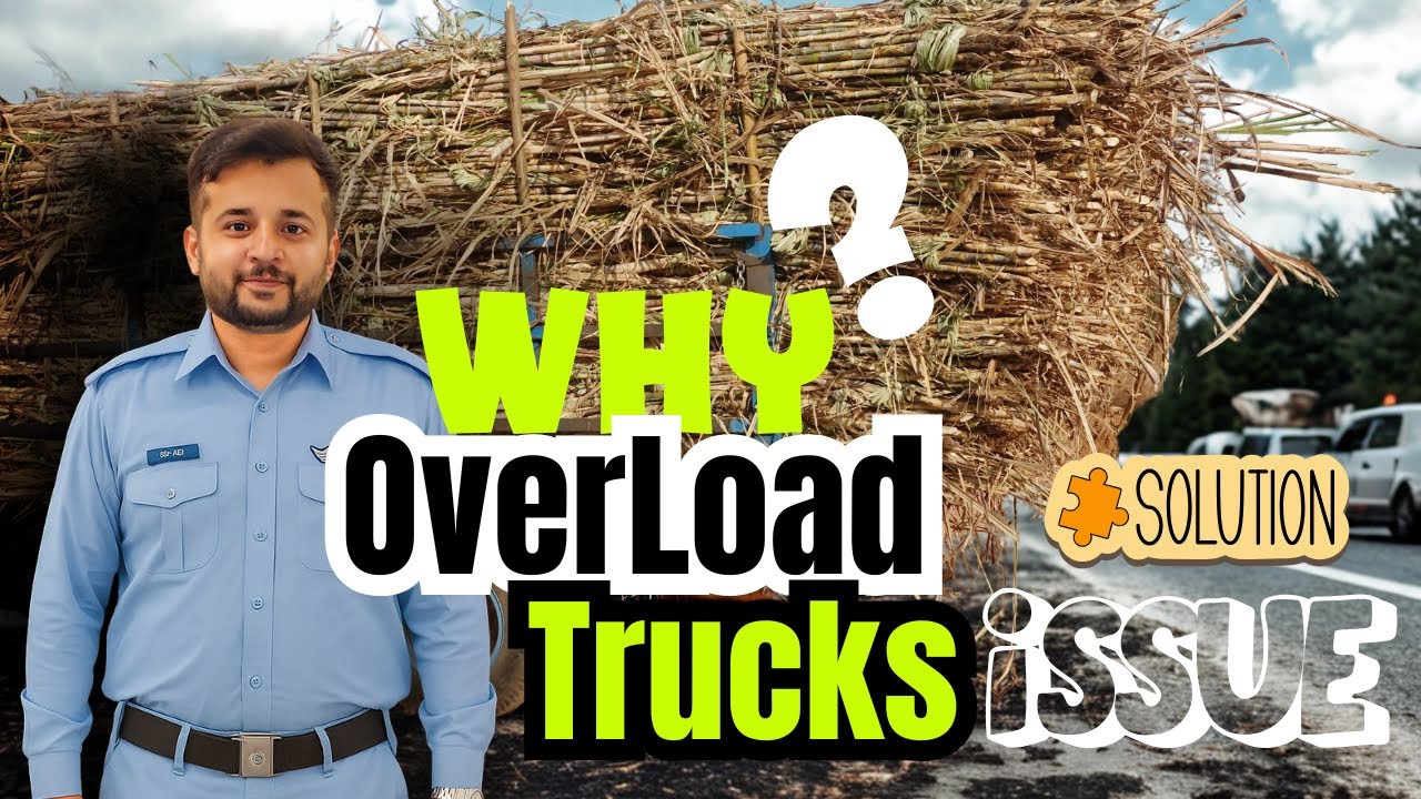 Overloaded Vehicles in Pakistan | Traffic Issue in Pakistan | Overloaded Trucks | Muqarab Gureja