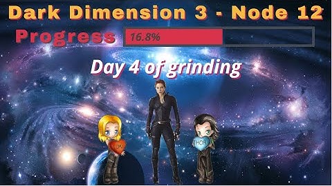 Dark Dimensions 3 - Cosmic Node 12 - Day4  - Marvel Strike Force MSF