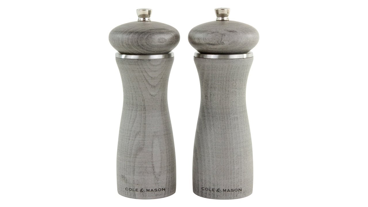 Cole & Mason Sherwood Grey Salt & Pepper Grinder Gift Set (H321951U
