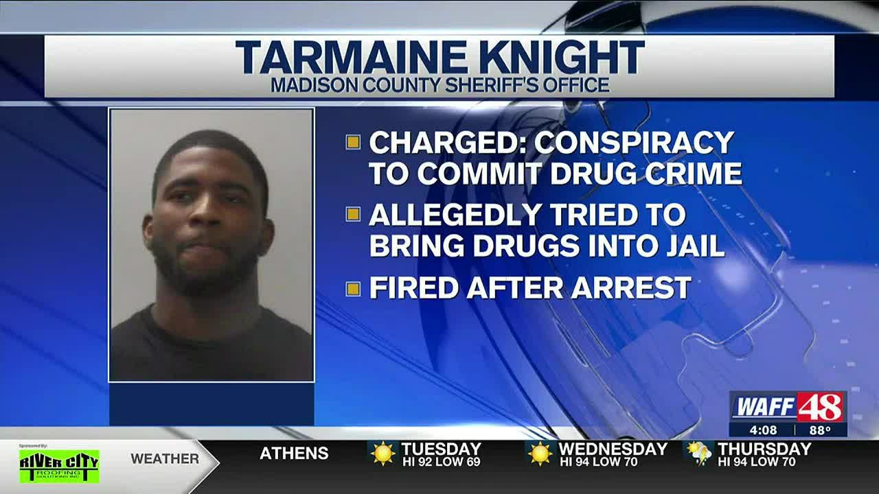 Detention officer arrested for alleged plan to smuggle narcotics into Madison Co. Jail