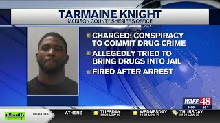 Detention officer arrested for alleged plan to smuggle narcotics into Madison Co. Jail