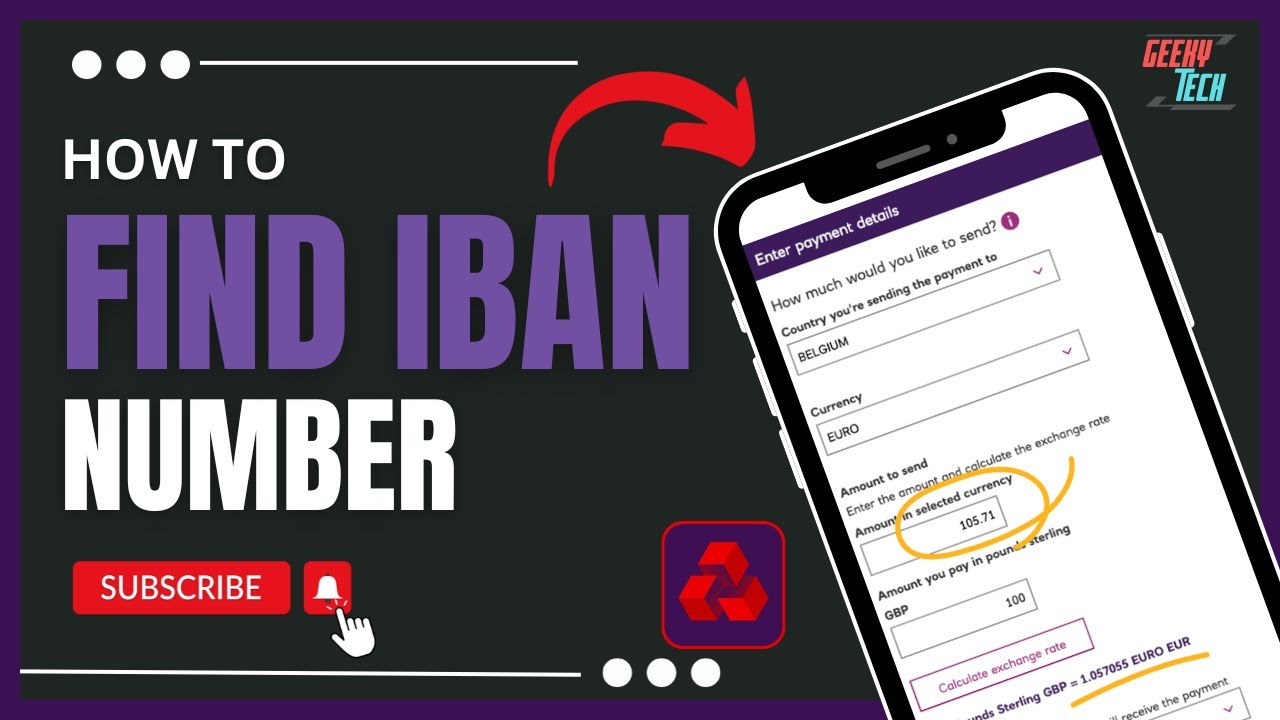How To Find IBAN Number NatWest !