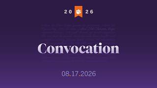2026 Clemson Convocation