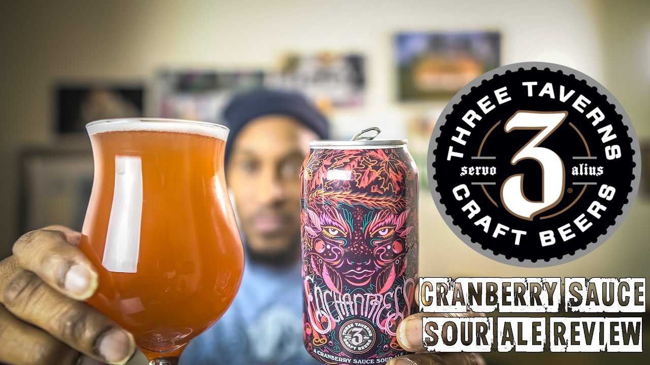 Three Taverns Brewery "ENCHANTRESS" Cranberry Sauce Sour Ale