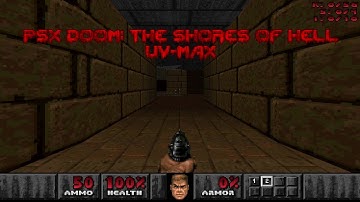 Psx Doom: The Ultimate Doom - The Shores of Hell (UV-100%) (PsyDoom 0.8.3) Vulkan Renderer