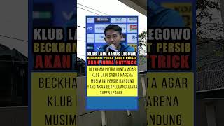 Sungguh Mengejutkan Beckham Putra Percaya Persib Juara Hattrick Musim Ini Klub Lain Harus Bersabar