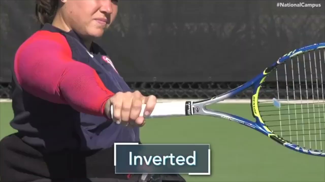 Wheelchair tennis.  Improve Your Game Groundstrokes.