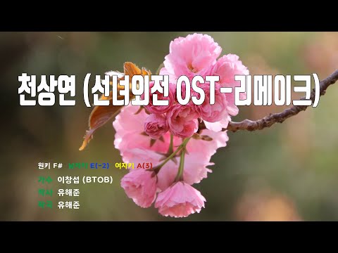 [은성 반주기] 천상연(선녀외전OST-리메이크) - 이창섭(BTOB)