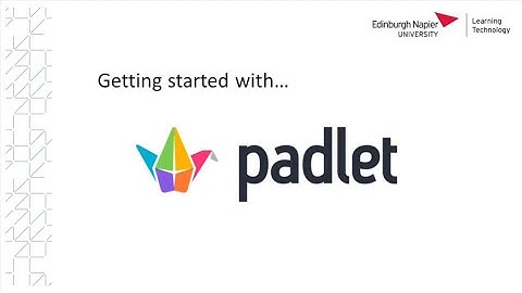 Getting Started with Padlet