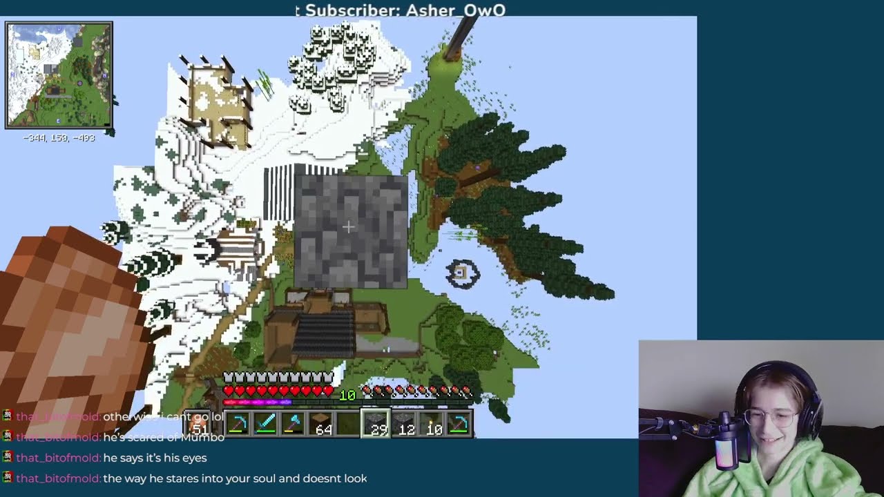 3rd Life Musical LIVE - VOD - Playing Minecraft! 11/3/25