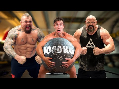I become a STRONGMAN for a day!