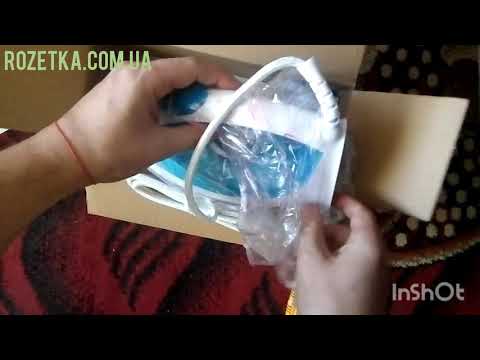 Распаковка утюга Philips EasySpeed GC1028/20 из Rozetka.com.ua