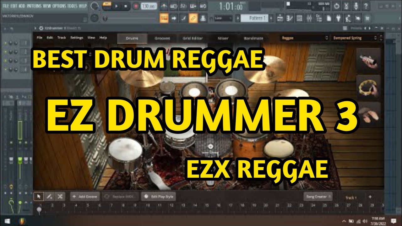 Best Drum Reggae Ez Drummer Ezx Reggae 3 YouTube