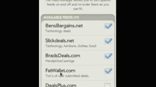 Palm webOS - Dealert screenshot 1