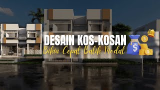 Desain Kos-Kosan Modern & Fungsional | Cuan Maksimal!