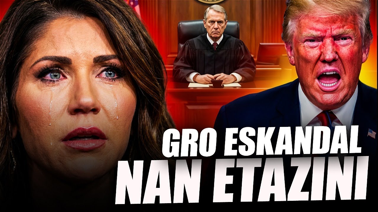 Gwo Eskandal Etazini Gade kijan Trump chanje jwèt la pou Kristi Noem