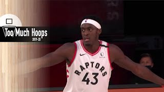 Pascal showed off his diverse offensive arsenal, scoring at all levels
of the court, dribble, in post, on catch-and-shoot... this dude is
amazing...