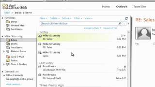 Office 365: Webmail/OWA (Outlook Web Apps) 101 screenshot 2