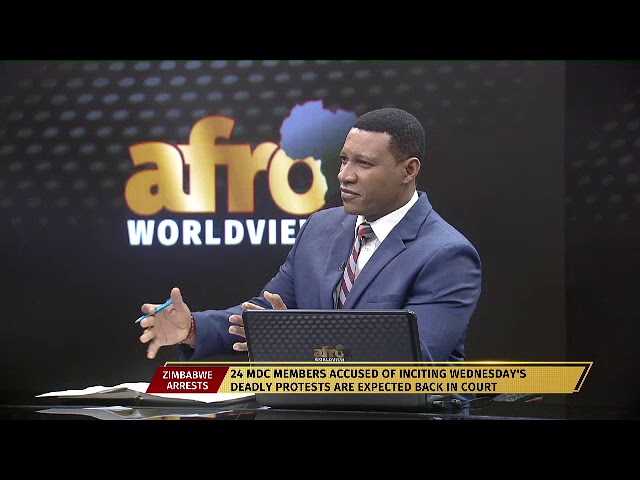 Professor Charity Manyeruke discussing the state of Zimbabwe after the elections.