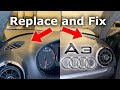 How to Replace Audi A3, S3 Front Dash Air Vent Grilles