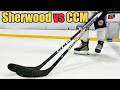 Sherwood CODE TMP Pro vs CCM Jetspeed FT5 Pro - Which hybrid hockey stick is better ?