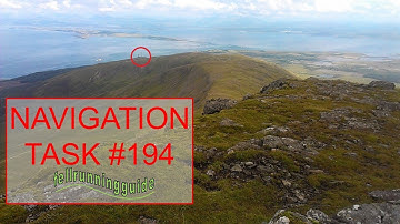 Navigation Task 194 #mapreading #contourlines #Mull