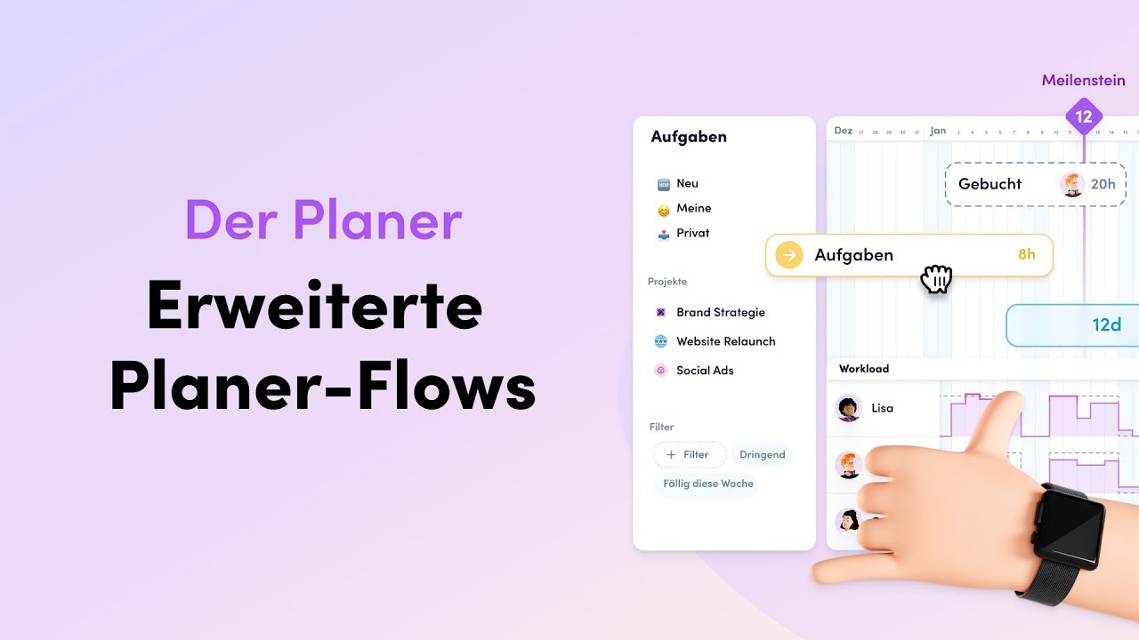 Der Planer: Erweiterte Planer-Flows 