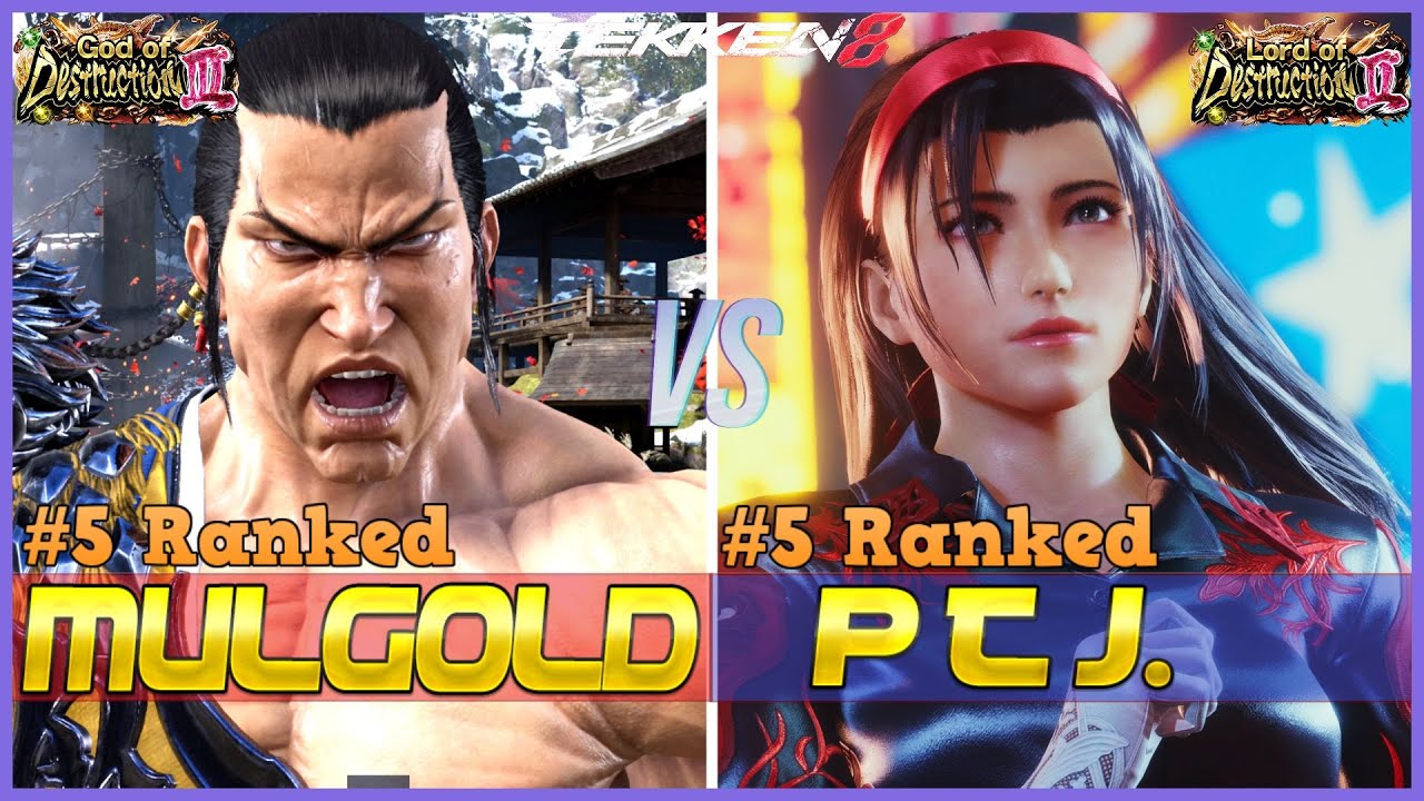 T8 ▰ MULGOLD (#5 Ranked Feng) Vs PTJ (#5 Ranked Jun) ▰ Tekken 8 High Level Gameplay