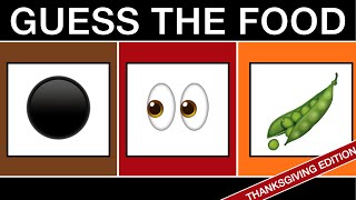 Thanksgiving Emoji Challenge