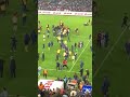 Wild scenes in Turkey as Trabzonspor fans storm pitch and fight with Fenerbahce players