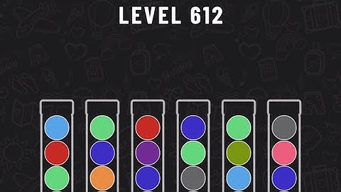 Ball Sort Puzzle Level 612 #ballsortpuzzle #ballsortpuzzlegameplay #puzzlegame #mobilegames