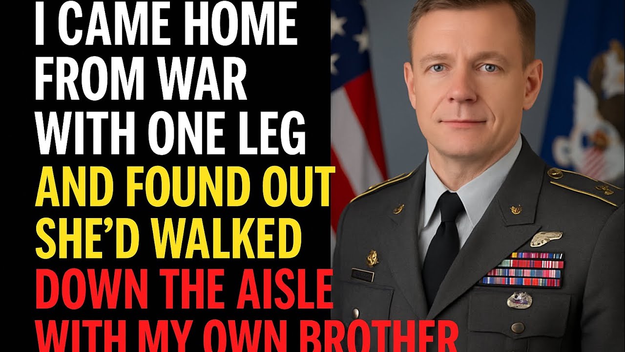 After Losing My Leg in Combat, My Fiancée Married My Brother While I Was Still in Recovery
