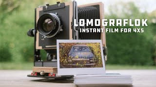 Shooting With The LomoGraflok - Instant Film Returns to 4x5!