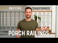 Top 10 Farmhouse Front Porch Railing Ideas