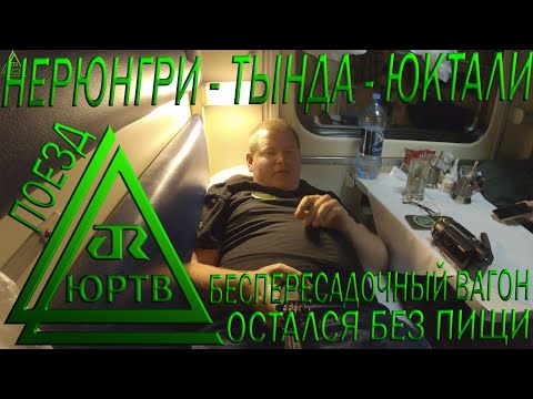 Выживание в поезде без еды и новые соседи. Обратный путь: Нерюнгри - Тында - Юктали. ЮРТВ 2020 #463