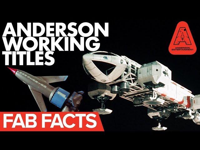 海外版 FROM THE F.A.B. WORLD OF GERRY ANDER FAB Facts: Working Titles of Gerry Anderson Productions