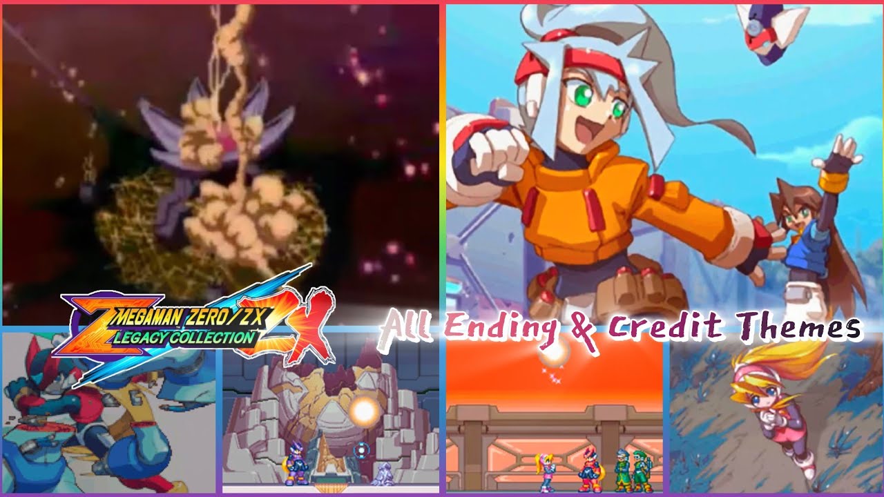 Mega Man Zero/ZX Series: All Ending & Credit Themes (Updated
