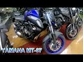 YAMAHA　MT-07 (ディープパープリッシュブルーメタリックC)プラットフォーム累計20万台突破の人気車