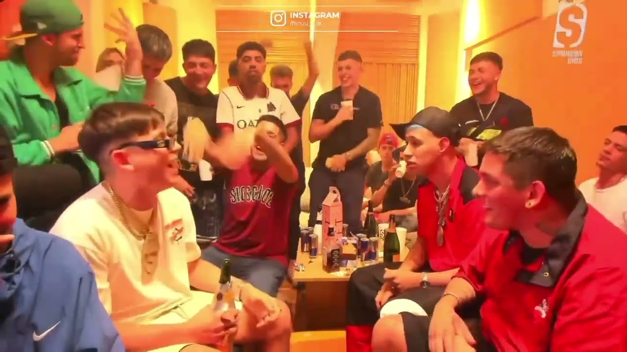 YSY A endemoniado tirando freestyle con KLAN, MKS y HDR