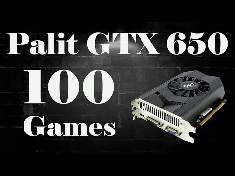 Видео: Palit GTX 650 1Gb в 100 играх. Старая и слабая видеокарточка которой явно давно пора на покой!))