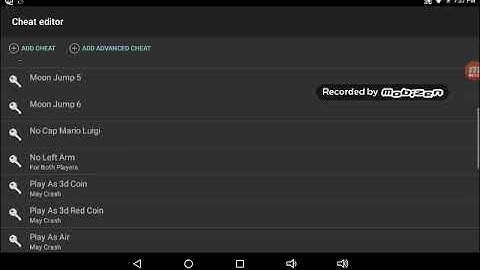 Super Mario 64 Multiplayer 1.2 Cheat Codes