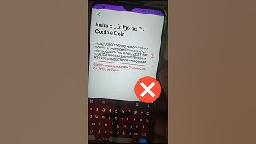Código Fora do Padrão Pix Copia e Cola ✔Resolvido #pix #nubank #shorts