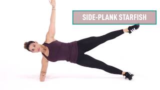 Side-Plank Starfish  | Core Workout