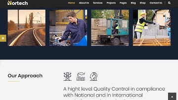 Nortech - A Industry and Engineering HTML Template